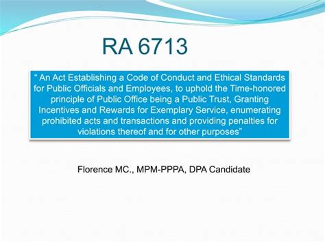 RA 6713.ppt .
